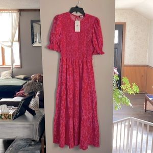 BTFBM Pink and red dress Sz L